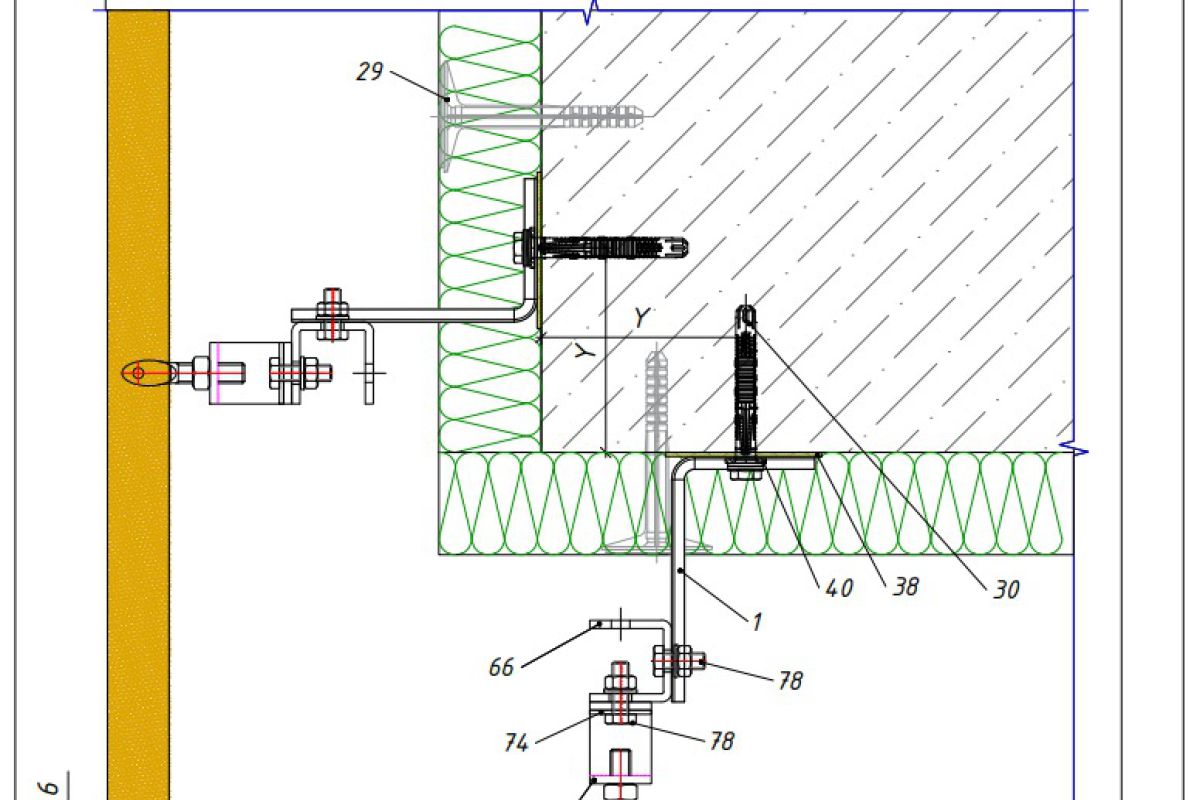 Подсистема фасадов - схема 3
