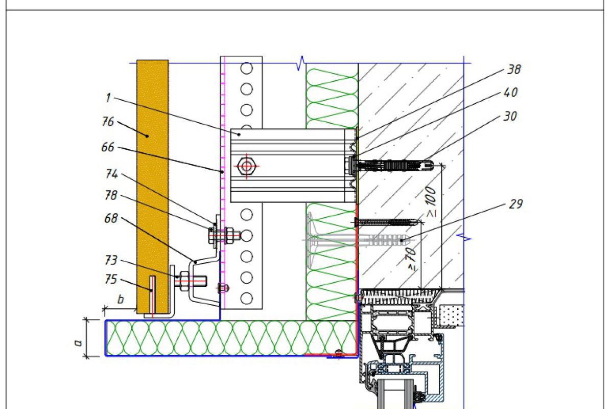 Подсистема фасадов - схема 8